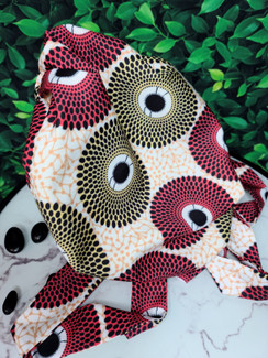 Ankara Print -  Nsubra Bonnet Headwrap