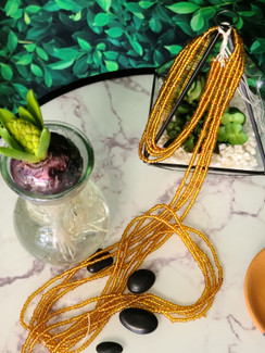 Ltd. Ed. Waist Beads - Copper
 * sold in different length from 48” – 50” adornments.