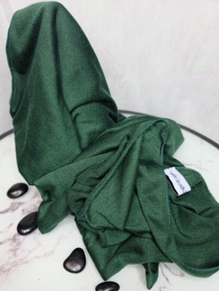 Light Jersey Knit Headwrap - Emerald