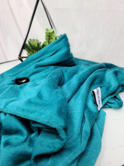 Light Jersey Knit Headwrap - Turquoise