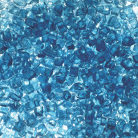 1/4" Blue Glass  -  30 Lb
