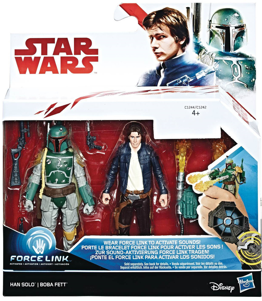 Star Wars The Last Jedi Boba Fett Han Solo Action Figure 2 Pk Nj Toys And Collectibles Llc