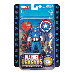 Marvel Legends 20th Anniv. Captain America 6-Inch Action Figure