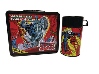 Marvel Ghost Rider Lunch box & Thermos