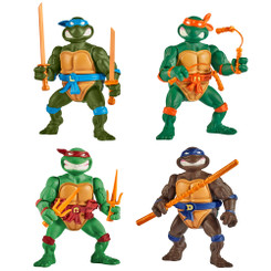 TMNT Classic Ninja Turtles 4-Inch Action Figure Set of 4