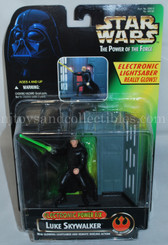 Star Wars POTF Luke Skywalker Jedi Electronic FX 3.75-Inch Action Figure