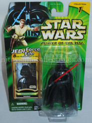 Star Wars POTJ Darth Vader 3.75-Inch Action Figure with Jedi Force File