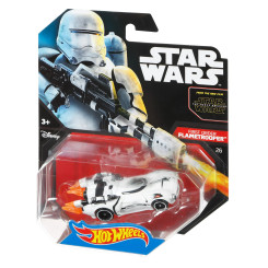 Hot Wheels Star Wars First Order Flametrooper Character Car