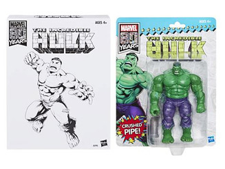 Marvel Legends 80 Years The Incredible Hulk Retro Style 6-Inch Action Figure