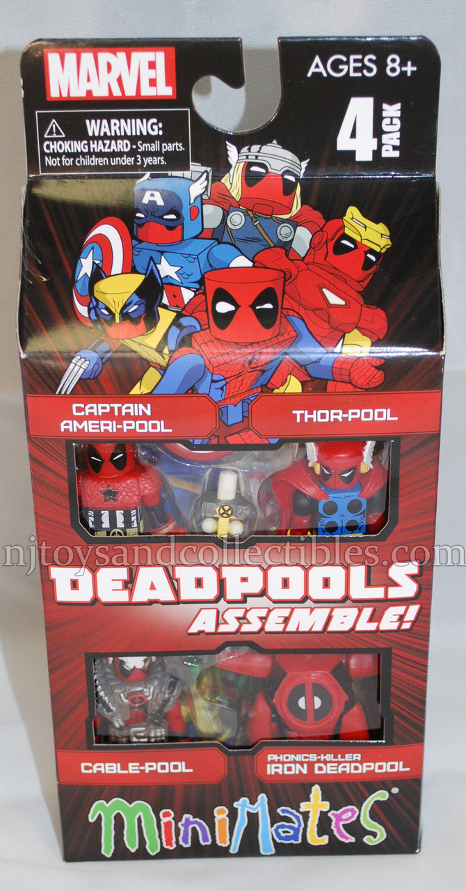 Marvel Minimates Deadpools Assemble Box Set