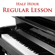 Piano Regular Lesson Half Hour