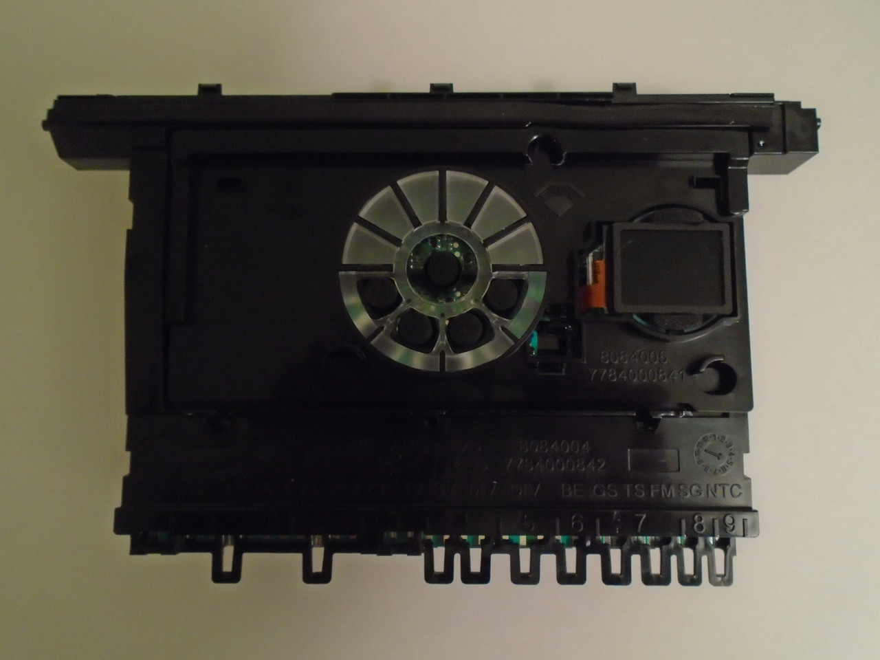 asko dishwasher control panel