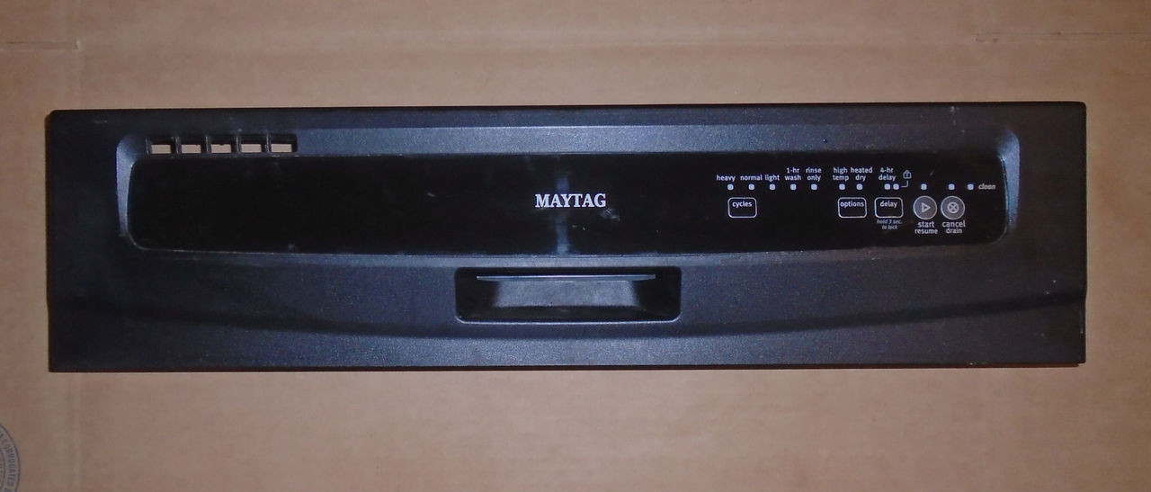 Maytag Dishwasher Touchpad / Control Panel W10275180 / WPW10275179