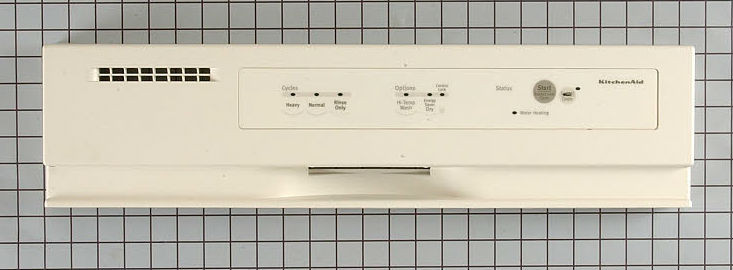 kitchenaid dishwasher control panel replacement