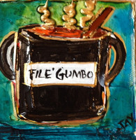 File Gumbo mini painting