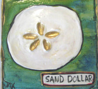 Sand Dollar mini painting