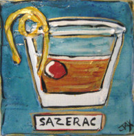 Sazerac mini painting