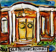 SLU - President's Residence mini painting