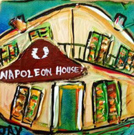 Napoleon House mini painting