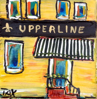 Upperline mini painting