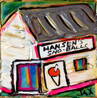 Hansen's Sno Blitz - mini painting