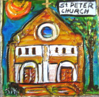 St. Peter's Church Mini Painting