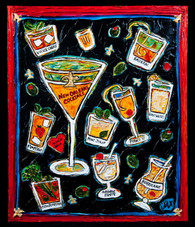 New Orleans Cocktails Print