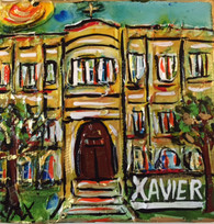 Xavier University Mini Painting