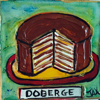 Doberge mini painting