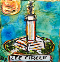Lee Circle Mini Painting