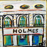 D.H. Holmes mini painting