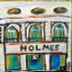 D.H. Holmes mini painting