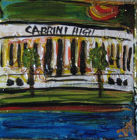 Cabrini High Mini Painting