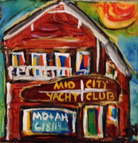 Mid City Yacht Club Mini Painting