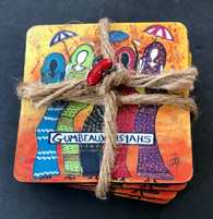 Coasters (flexible) - Gumbeaux Sistahs