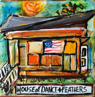 House of Dance & Feathers  Mini Painting