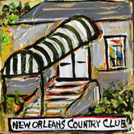 New Orleans Country Club Mini Painting