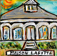 Maison Lafitte Mini Painting