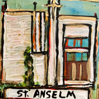 St. Anselm Church Mini Painting