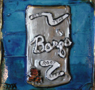 Barq's Root Beer mini paitning