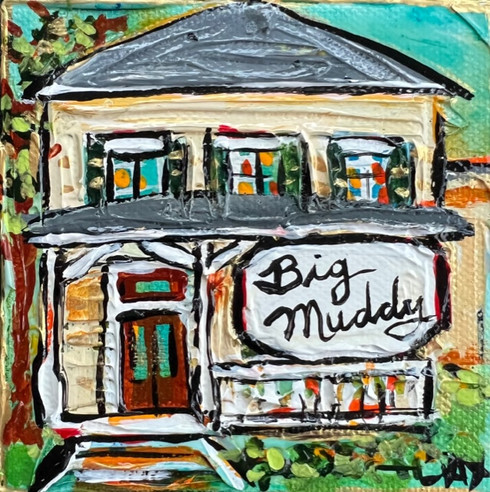 Natchez- Big Muddy Inn Mini Painting