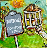 Natchez - Founded 1716 sign
