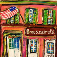 Broussard's mini painting