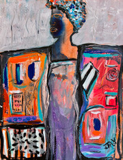 'Display of Power' - Original Artwork on Watercolor Paper