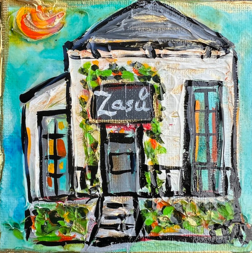 Zasu Restaurant Mini Painting