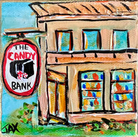 The Candy Bank Mini Painting