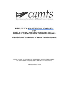 1st Edition MIH Accreditation Standards - Thumbdrive