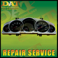 Porsche Cayenne Instrument Cluster Odometer LCD (2003 - 2006) *Repair Service* 