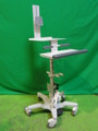 POLYMOUNT VHRS MONITOR AND KEYBOARD STAND WITH WORK SURFACE