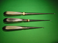 SET OF 3 VARIOUS CURETTES